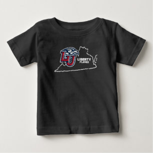 Liberty University State Love Baby T-Shirt