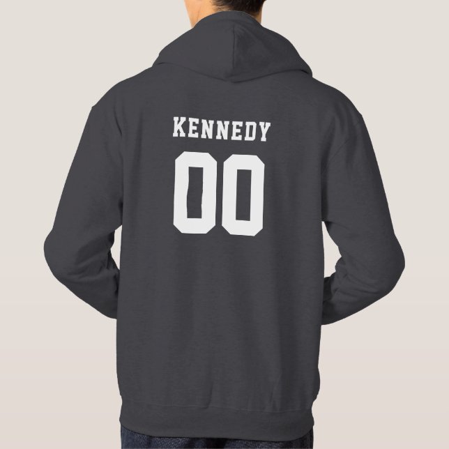 Liberty University State Love Hoodie (Back)
