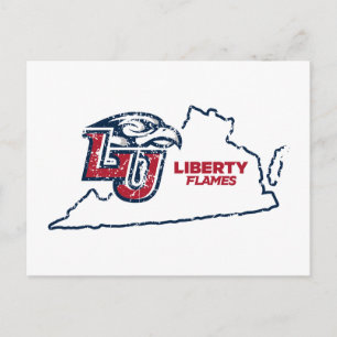 Liberty University State Love Postcard
