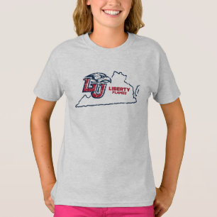 Liberty University State Love T-Shirt