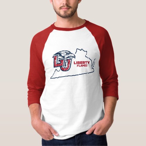 Liberty University State Love T_Shirt