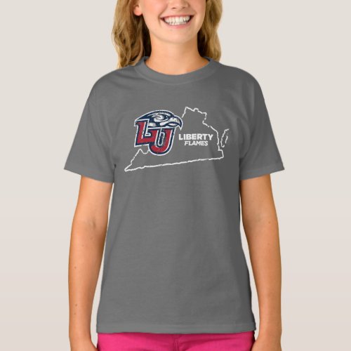 Liberty University State Love T_Shirt