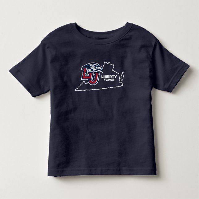 Liberty University State Love Toddler T-shirt (Front)