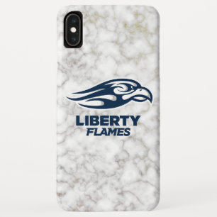 Liberty University White Marble iPhone XS Max Case