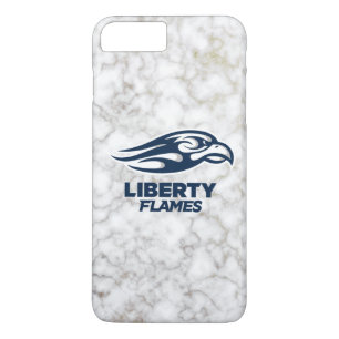 Liberty University White Marble iPhone 8 Plus/7 Plus Case