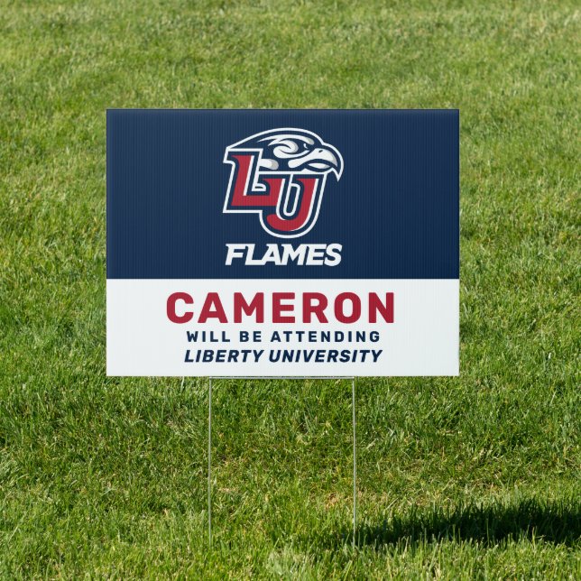 Liberty University | Will Be Attending Sign (Insitu)