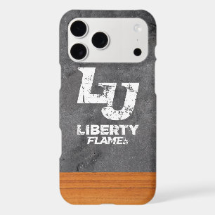 Liberty University Wood Cement Half White iPhone 17 Pro Max Case