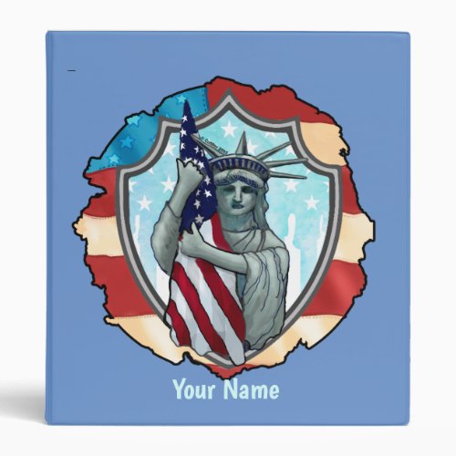 Liberty USA custom name binder