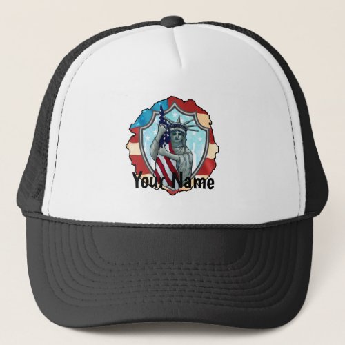 Liberty USA custom name hat