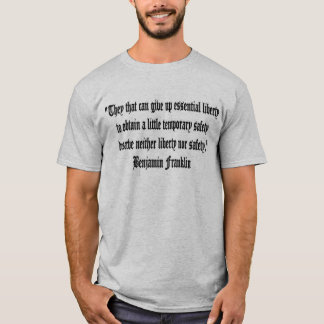 Liberty vs Safety T-Shirt