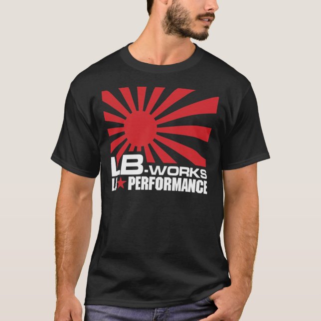 Liberty Walk Rising Sun Logo Classic T-Shirt (Front)
