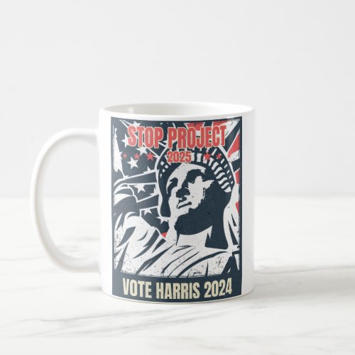 Libertys Call Vote Harris 2024 Coffee Mug