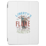 Liberty&#39;s flame ignites iPad air cover