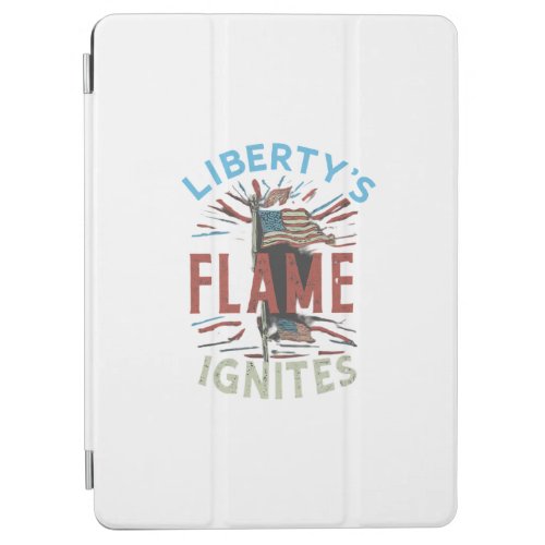 Libertys flame ignites iPad air cover