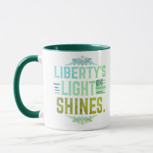 Liberty's Flame Lights Night Mug