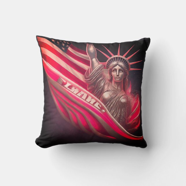 Liberty's  throw pillow (Front)