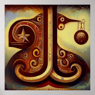 Libra 10 poster
