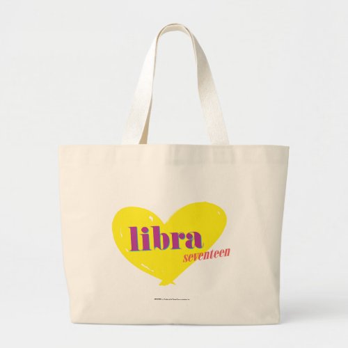 Libra 3 large tote bag