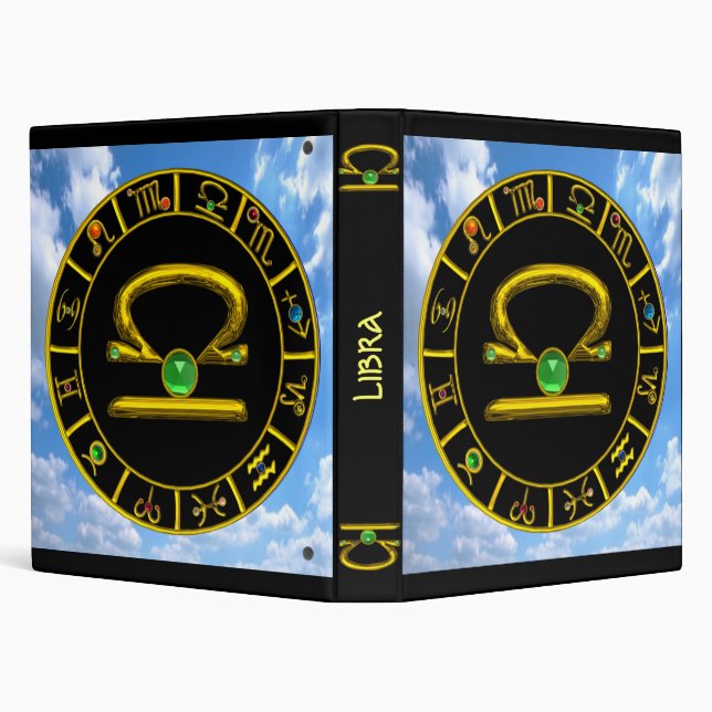 LIBRA 3 RING BINDER (Background)