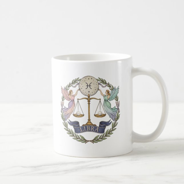 Libra Angelic Libra Coffee Cup (Right)
