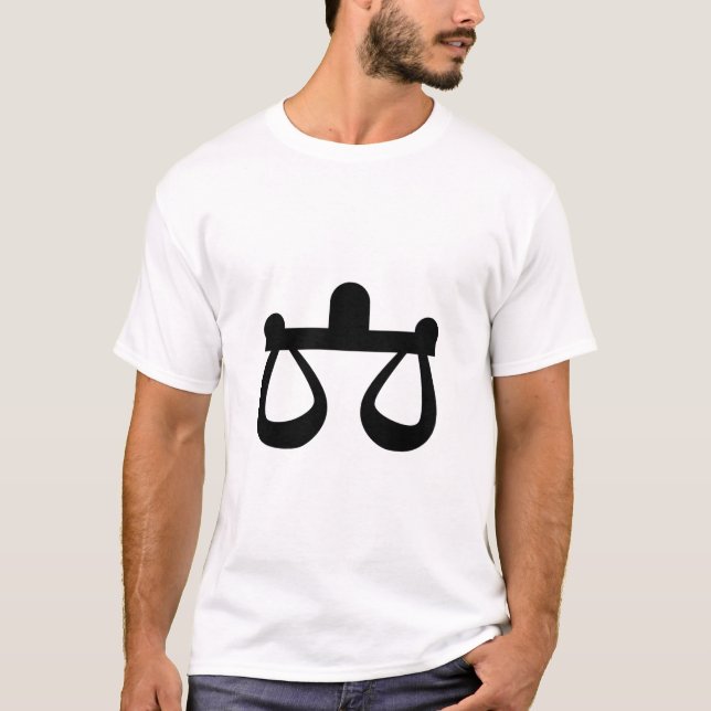 Libra Astrological Symbol Sign 8 T-Shirt (Front)