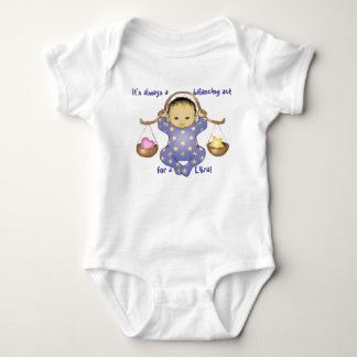 Libra Astrology Baby - almond eyes - Bodysuit