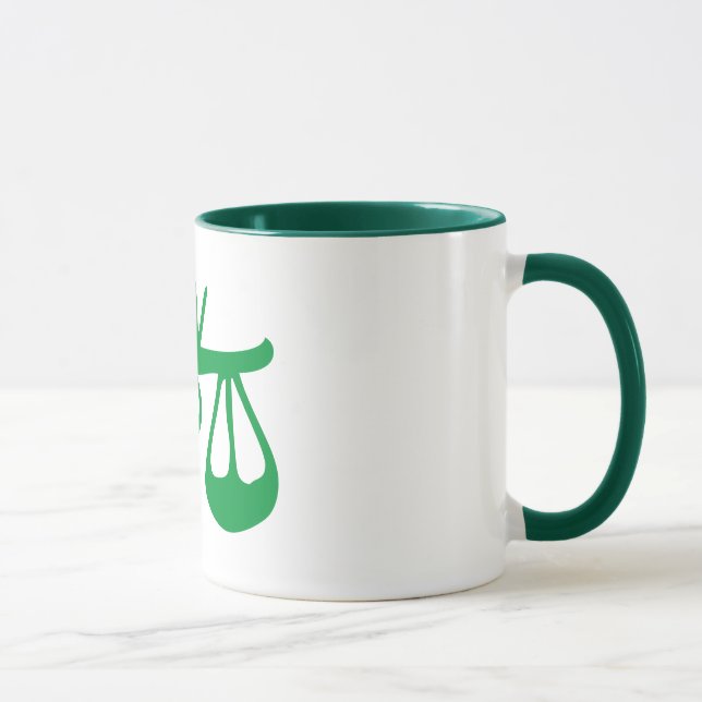 Libra Astrology Sun Sign, Zodiac Ringer Mug (Right)