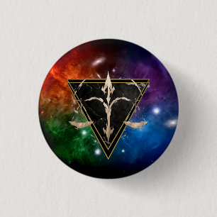 Libra Badge Zodiac Gift Astrology Button