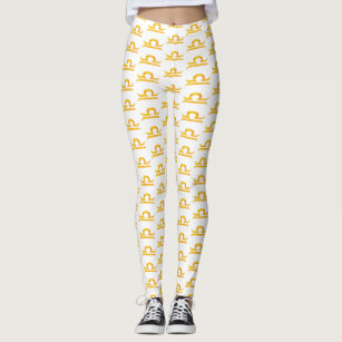 Aries Zodiac Sign Leggings