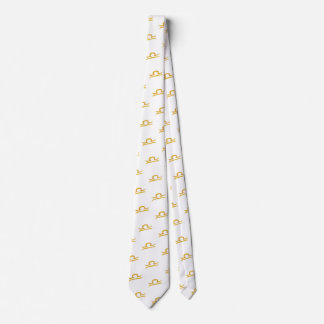 Libra, Balance Golden Zodiac Sign Neck Tie