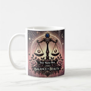 Libra “Balance in Beauty” Zodiac Mug