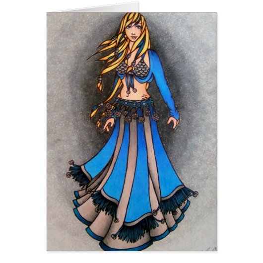 Libra Belly Dancer Cards (Front)