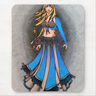 Libra Belly Dancer Mouse Pad