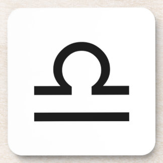 Libra Beverage Coaster