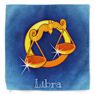 Libra bilancia bandana