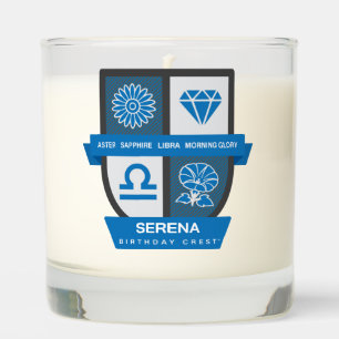 Libra Birthday Crest™ for September 23-30 Candle