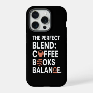Libra Coffee Books Balance iPhone Case