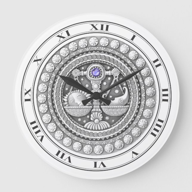 Libra Coin Wall Clock (Front)