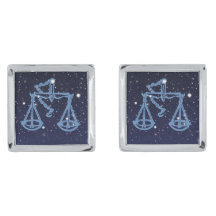 Libra Constellation and Zodiac Sign with Stars