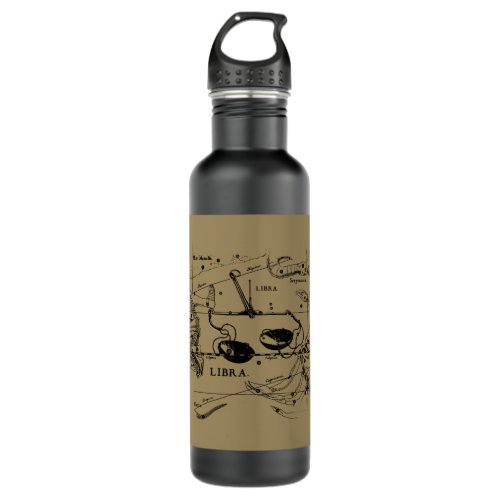 Libra Constellation Hevelius 1690 Sept23 _ Oct22 Water Bottle