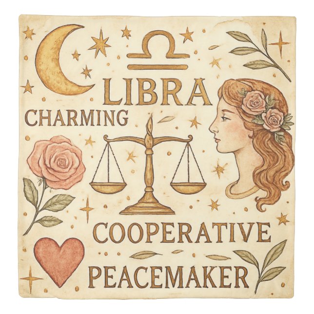 Libra Duvet Cover (Front)