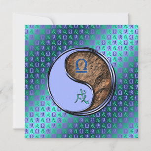 Libra & Earth Dog Card