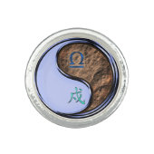 Libra & Earth Dog Ring (Front)