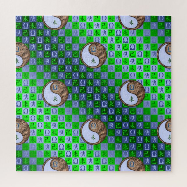 Libra & Earth Goat Jigsaw Puzzle (Vertical)