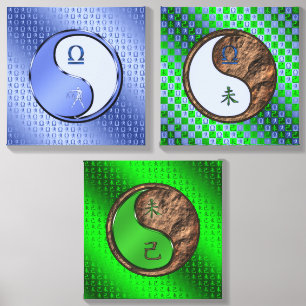 Libra & Earth Goat Photo Tile