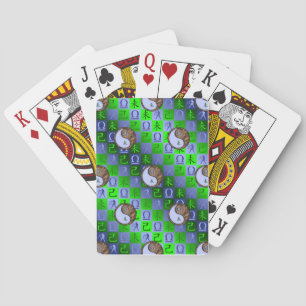 Libra & Earth Goat Poker Cards