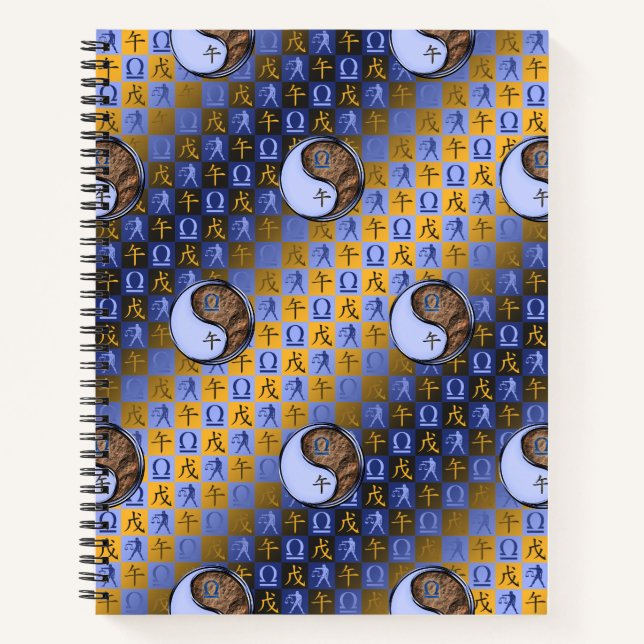 Libra & Earth Horse Notebook (Front)