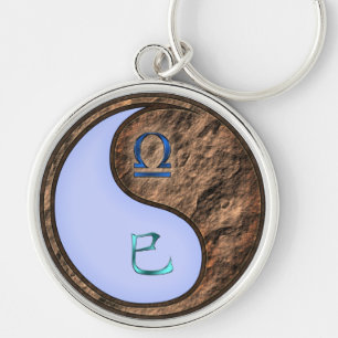 Libra & Earth Snake Keychain