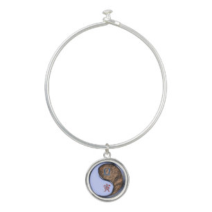 Libra & Earth Tiger Bangle Bracelet