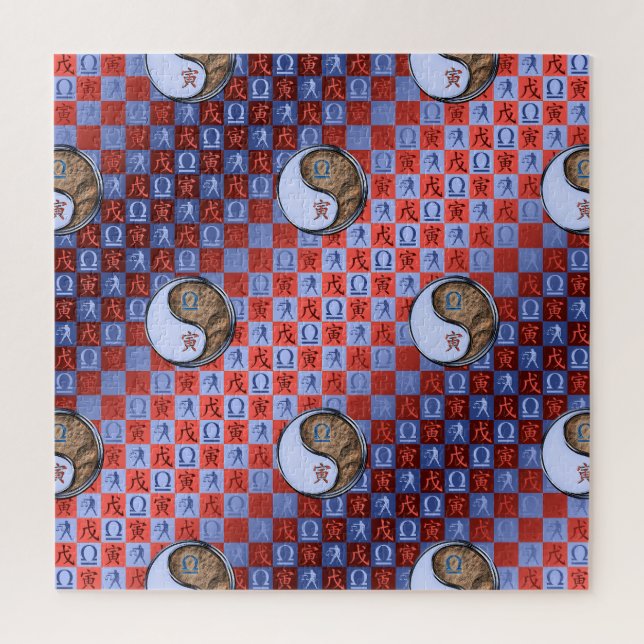 Libra & Earth Tiger Jigsaw Puzzle (Vertical)
